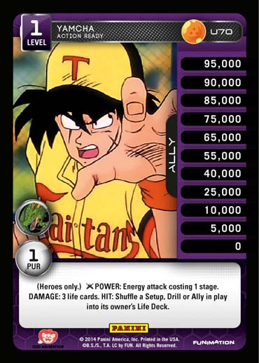 Yamcha, Action Ready (FOIL)